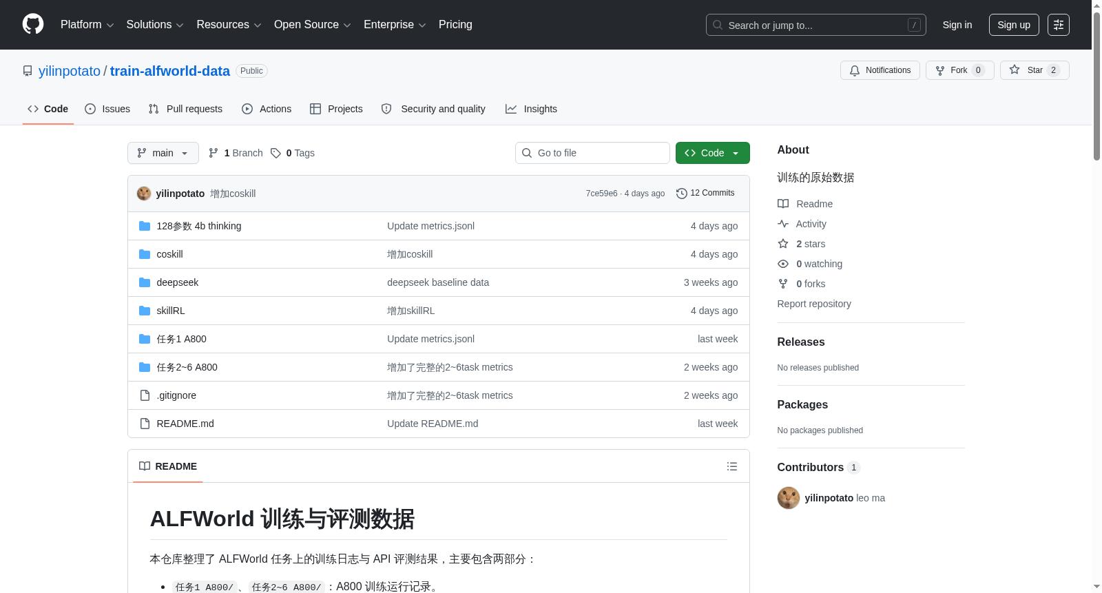 ALFWorld 训练与评测数据 数据集图片