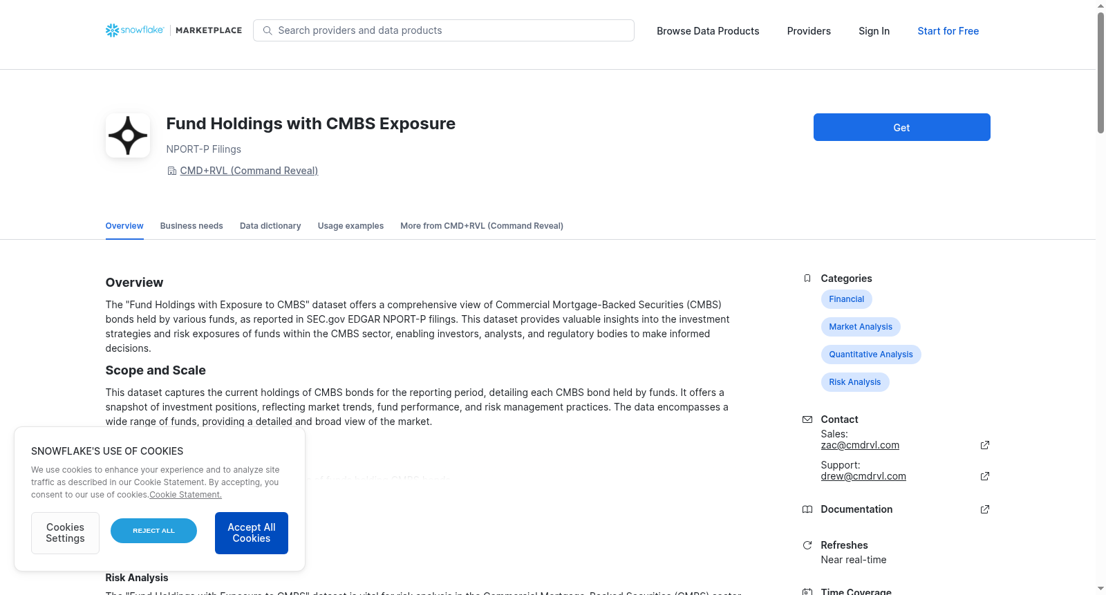 Fund Holdings with CMBS Exposure 数据集图片