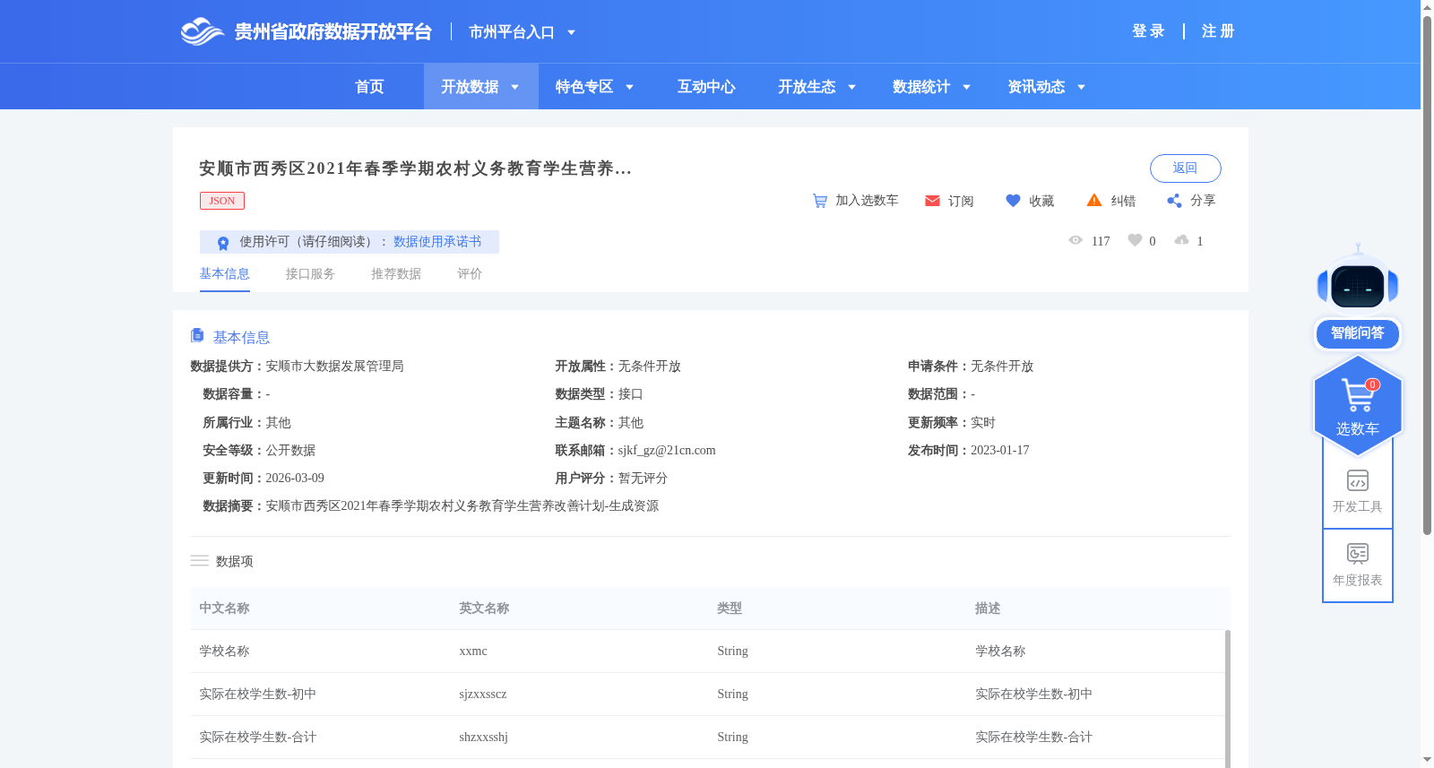 安顺市西秀区2021年春季学期农村义务教育学生营养改善计划-生成资源 数据集图片