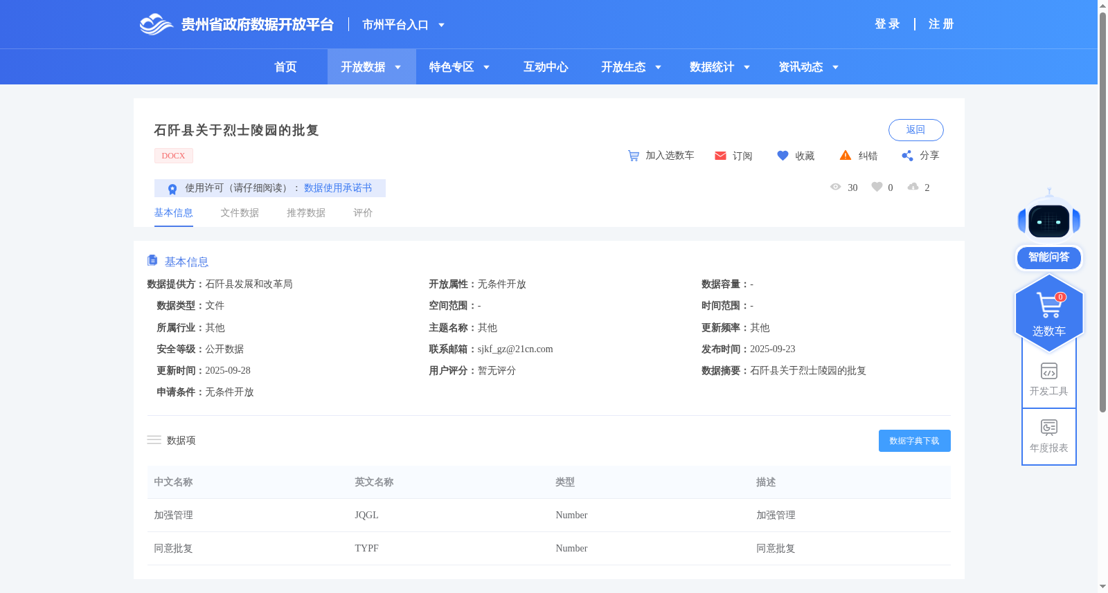 石阡县关于烈士陵园的批复 数据集图片