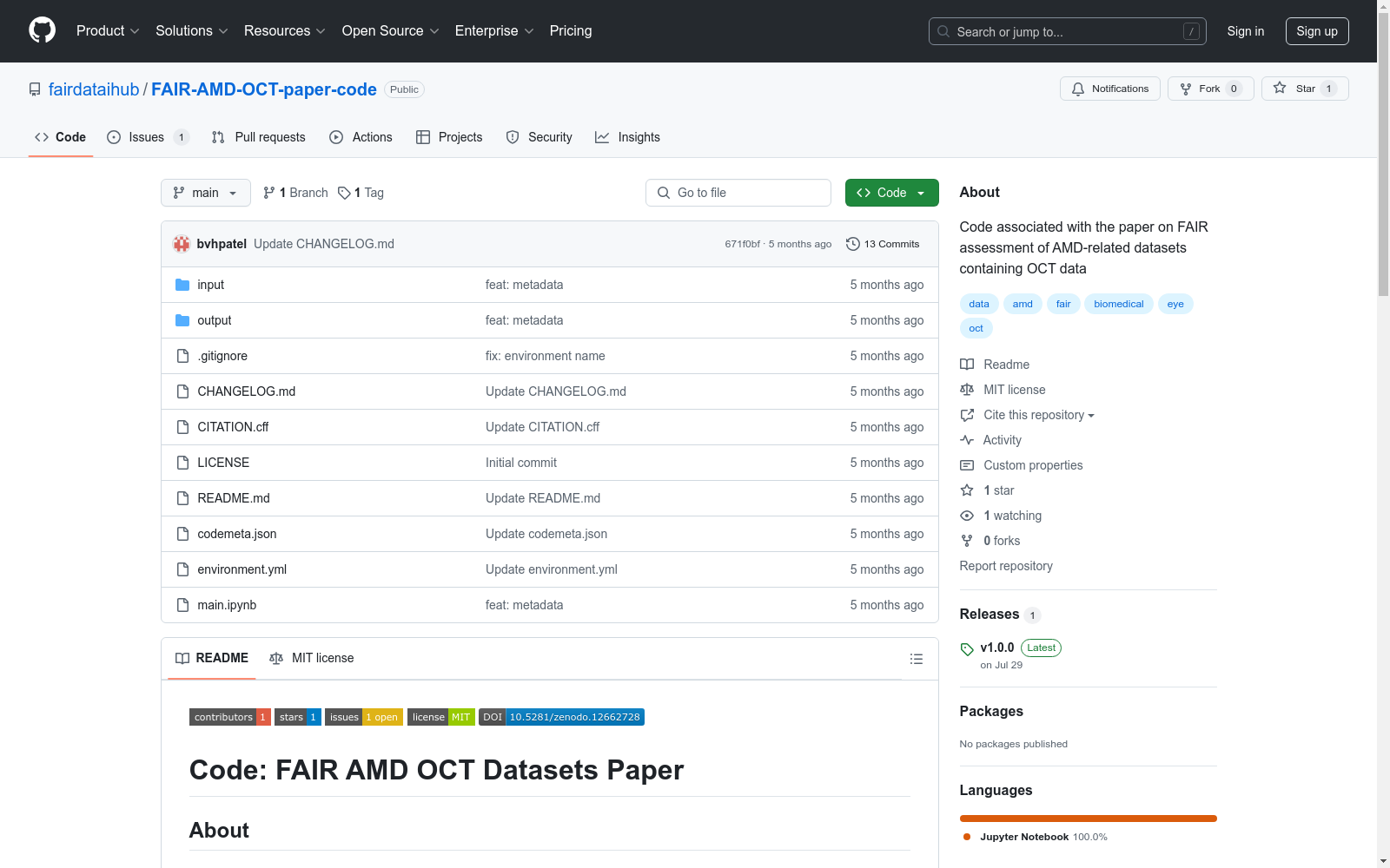 FAIR AMD OCT Datasets|医学成像数据集|数据管理数据集