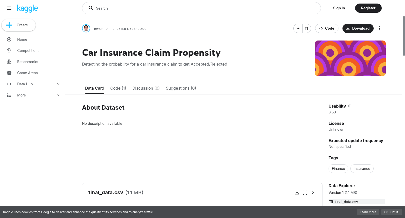 Car Insurance Claim Propensity 数据集图片