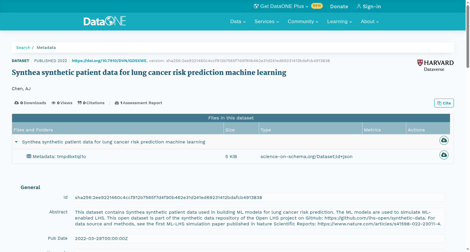 Synthea synthetic patient data for lung cancer risk prediction machine learning 数据集图片