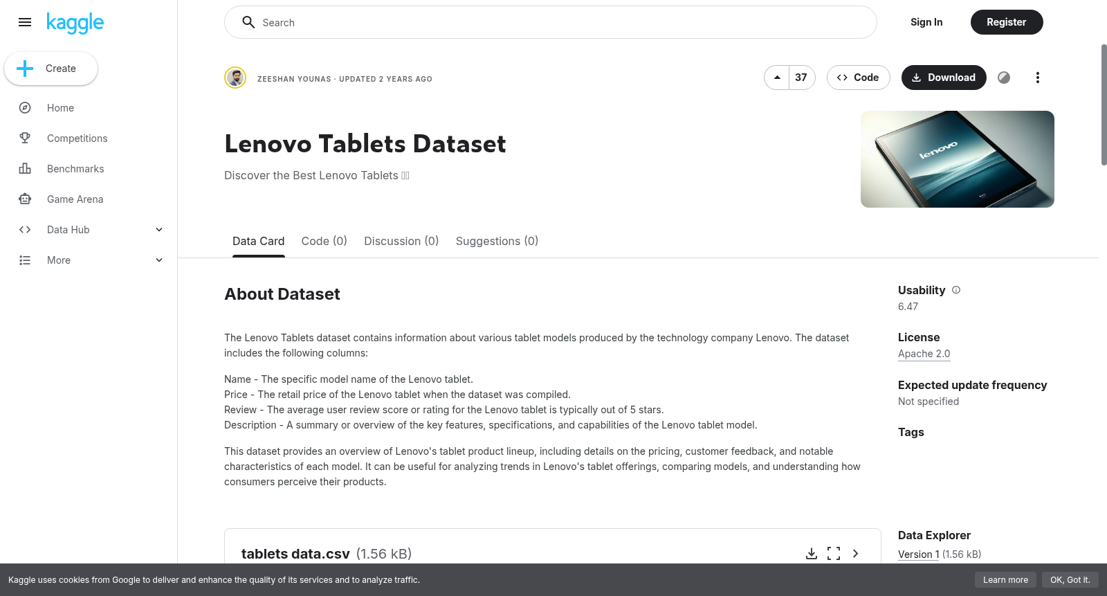 Lenovo Tablets Dataset 数据集图片