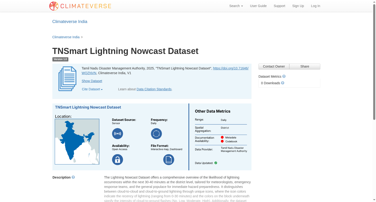 TNSmart Lightning Nowcast Dataset 数据集图片