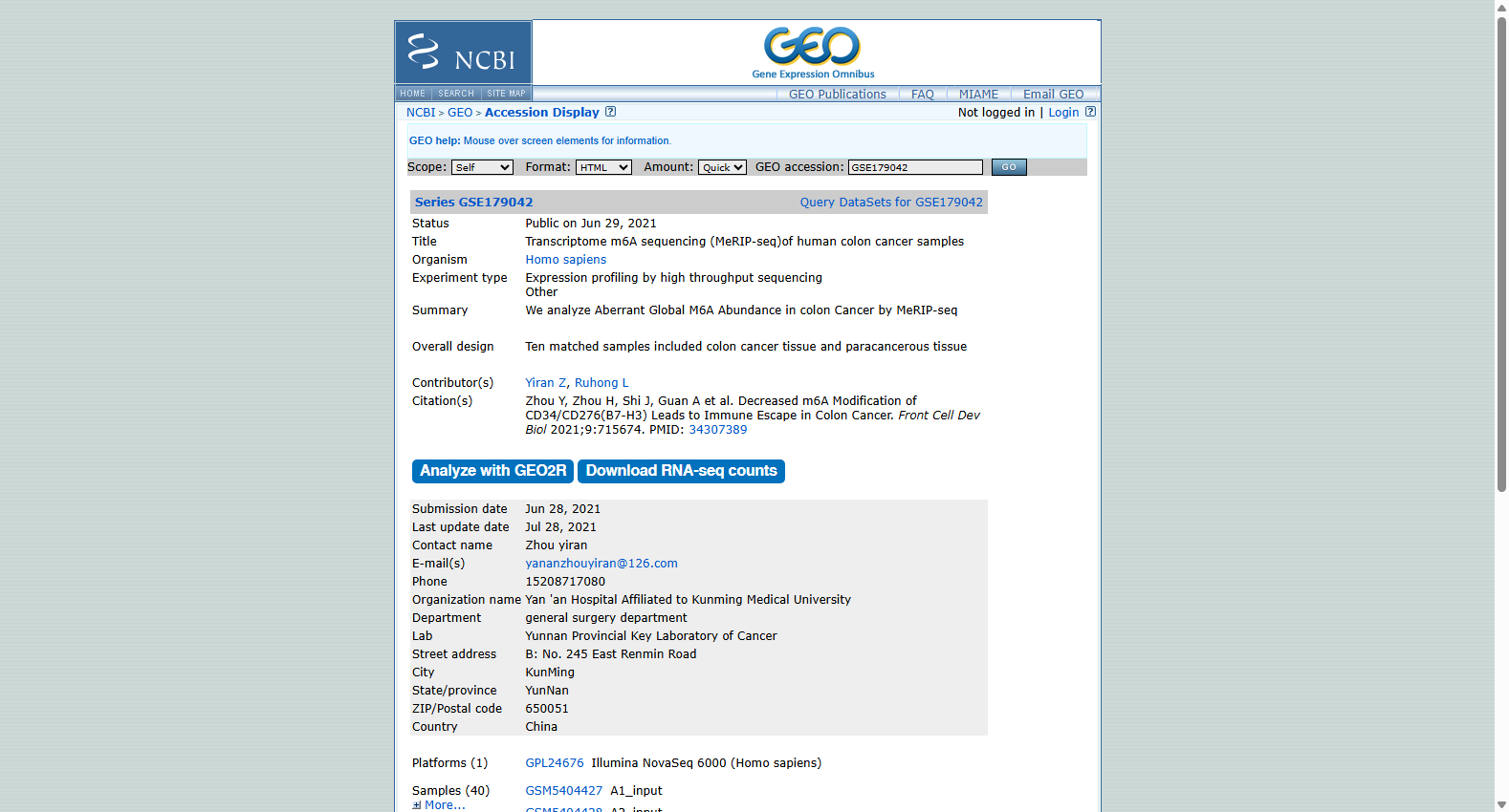 GEO DNA Methylation Profiling in PBMCs of Addison's Disease Patients (GSE179042)