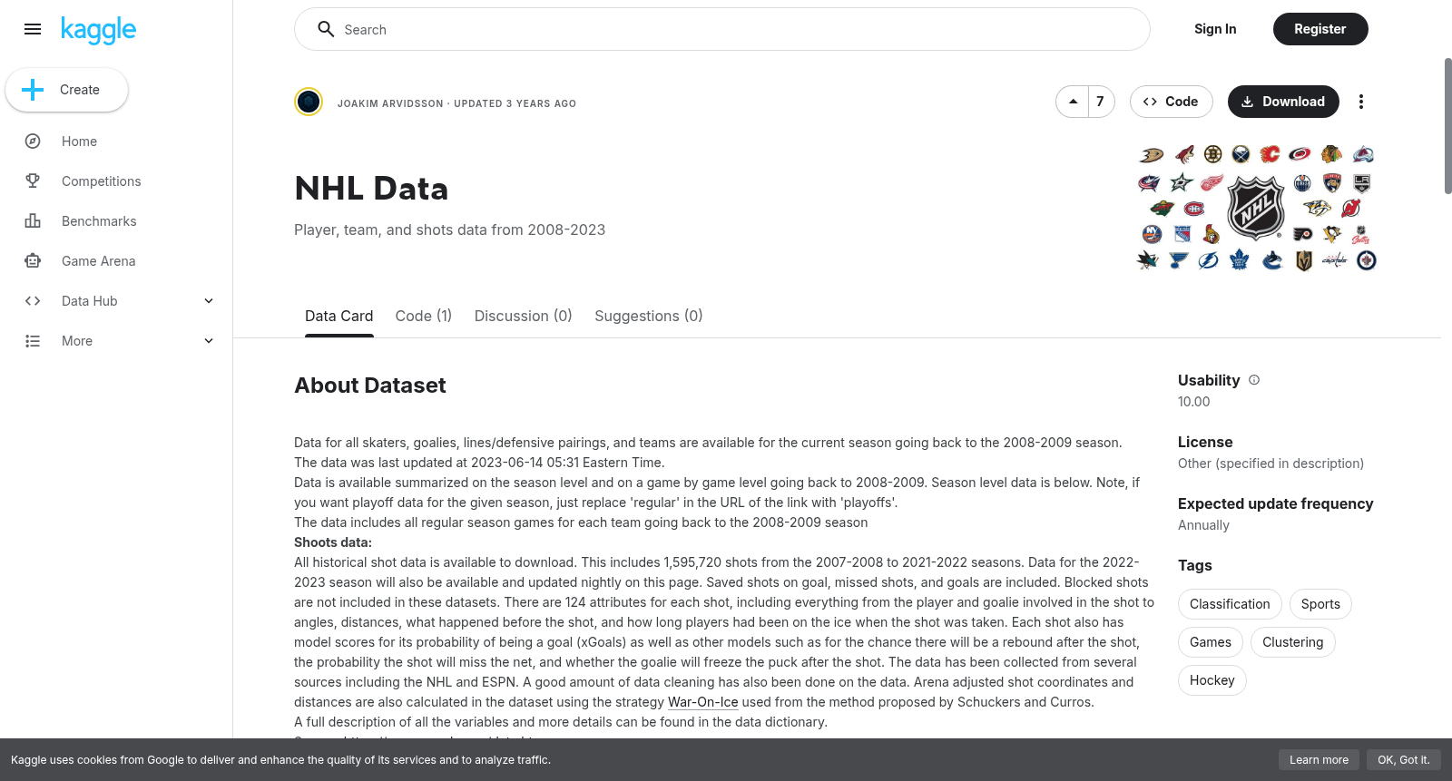 NHL Data 数据集图片