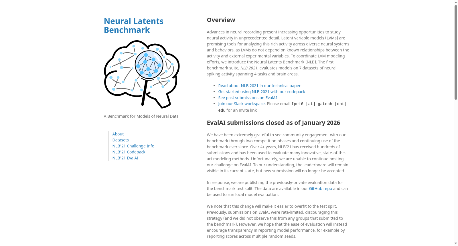 Neural Latents Benchmark '21 数据集图片