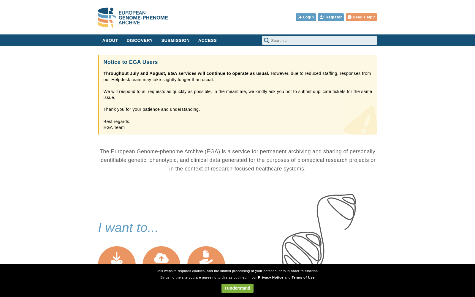 European Genome-phenome Archive 数据集图片