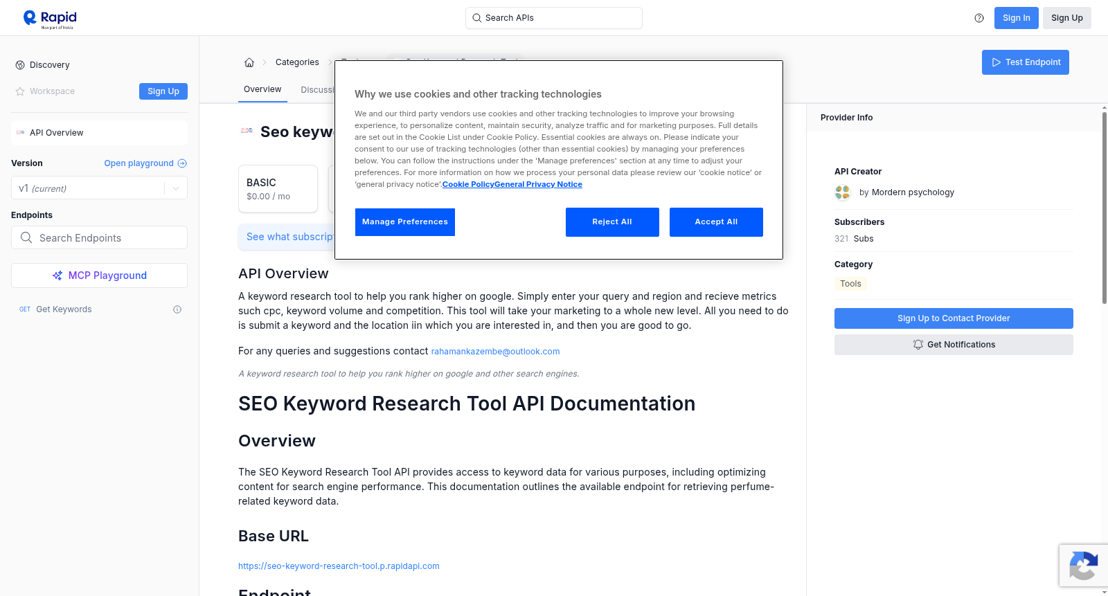 Seo keyword Research tool 数据集图片