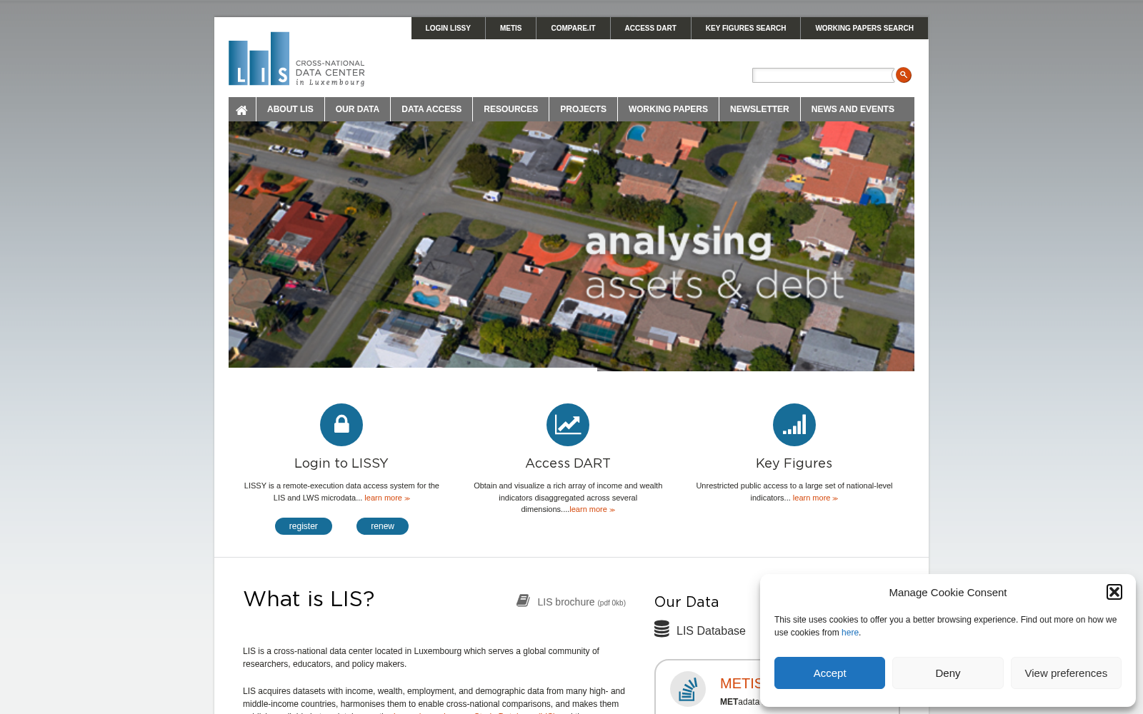 Luxembourg Income Study Database 数据集图片