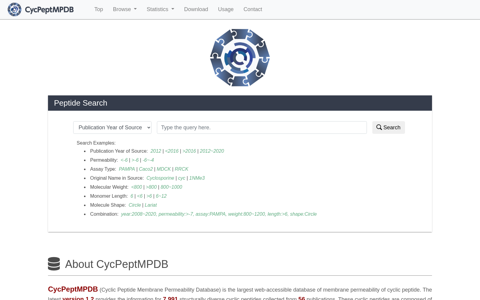 CycPeptMPDB 数据集图片