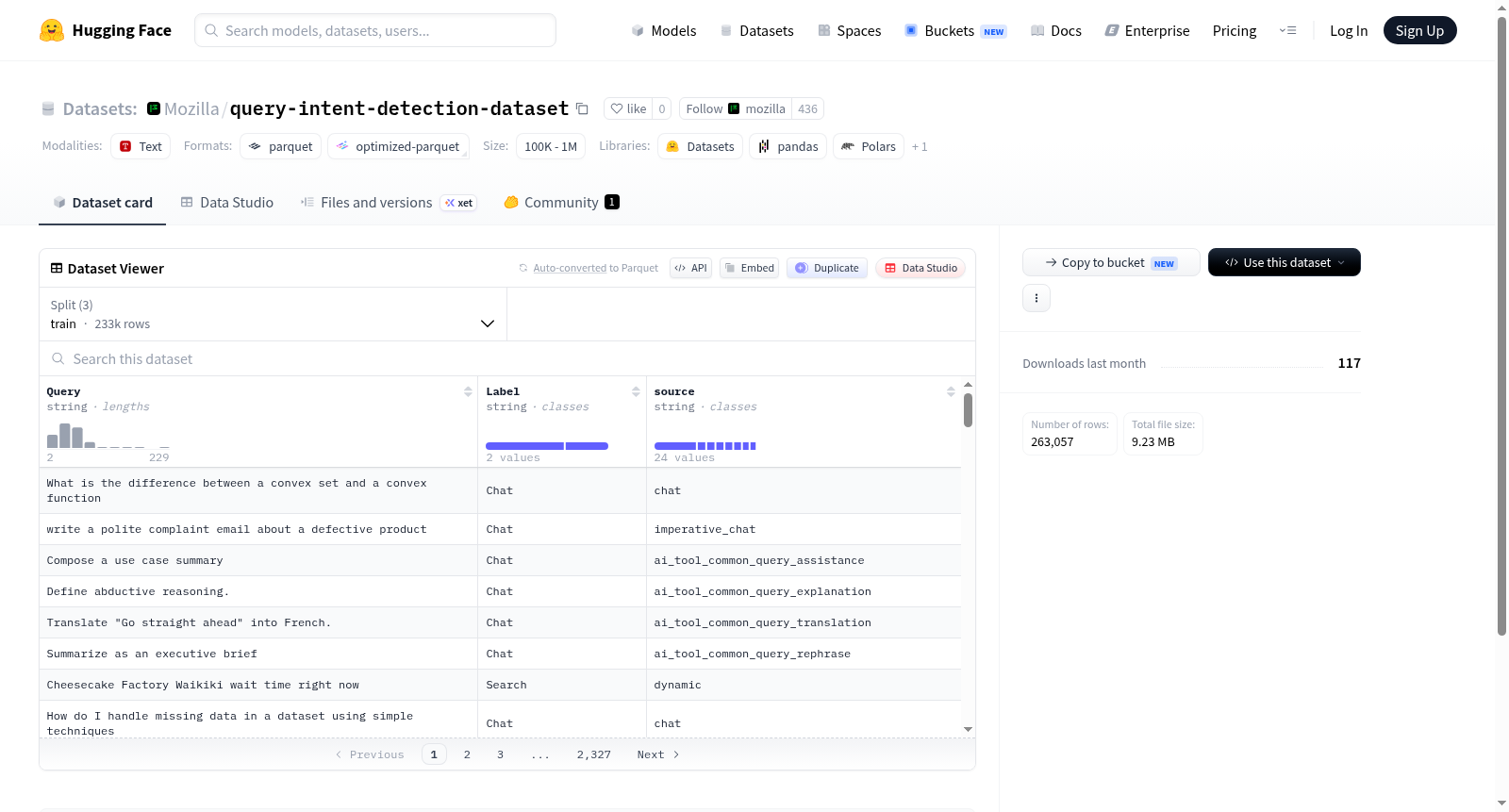 Mozilla/query-intent-detection-dataset 数据集图片