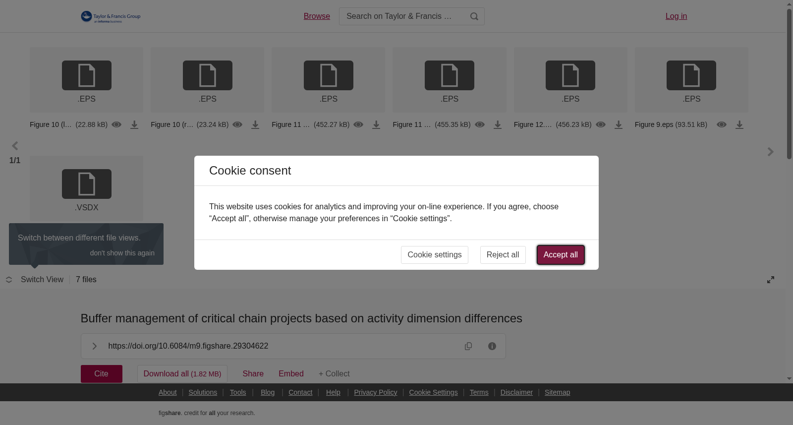 Buffer management of critical chain projects based on activity dimension differences 数据集图片