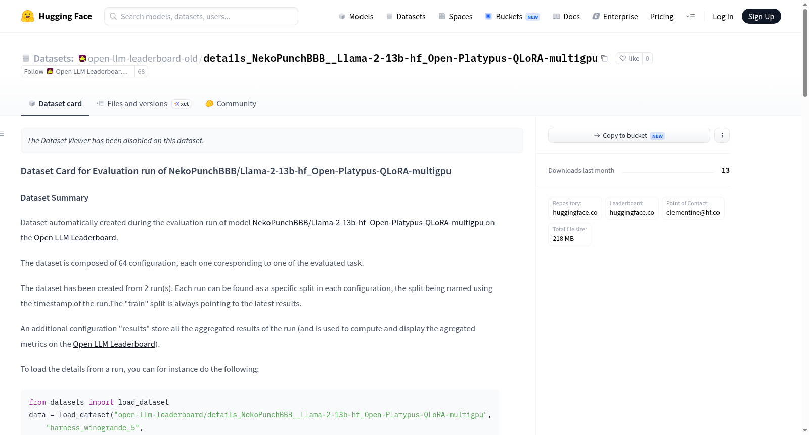 open-llm-leaderboard/details_NekoPunchBBB__Llama-2-13b-hf_Open-Platypus-QLoRA-multigpu 数据集图片