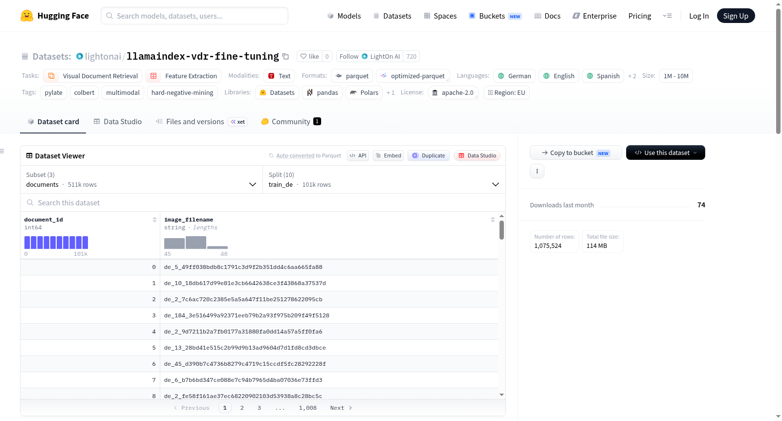 lightonai/llamaindex-vdr-fine-tuning 数据集图片
