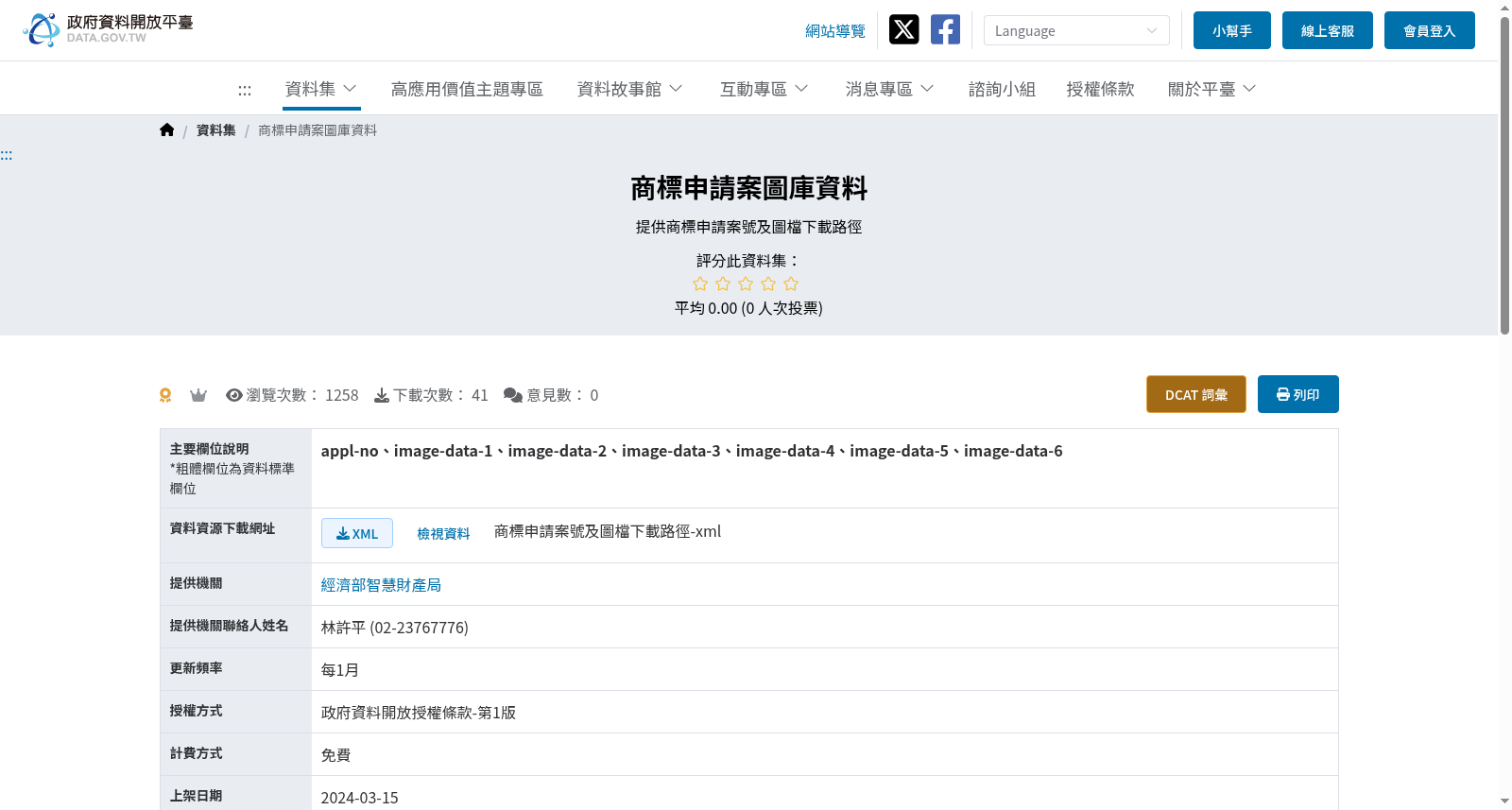 商標申請案圖庫資料 数据集图片