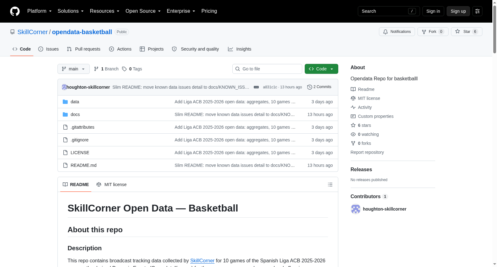 SkillCorner Open Data — Basketball 数据集图片