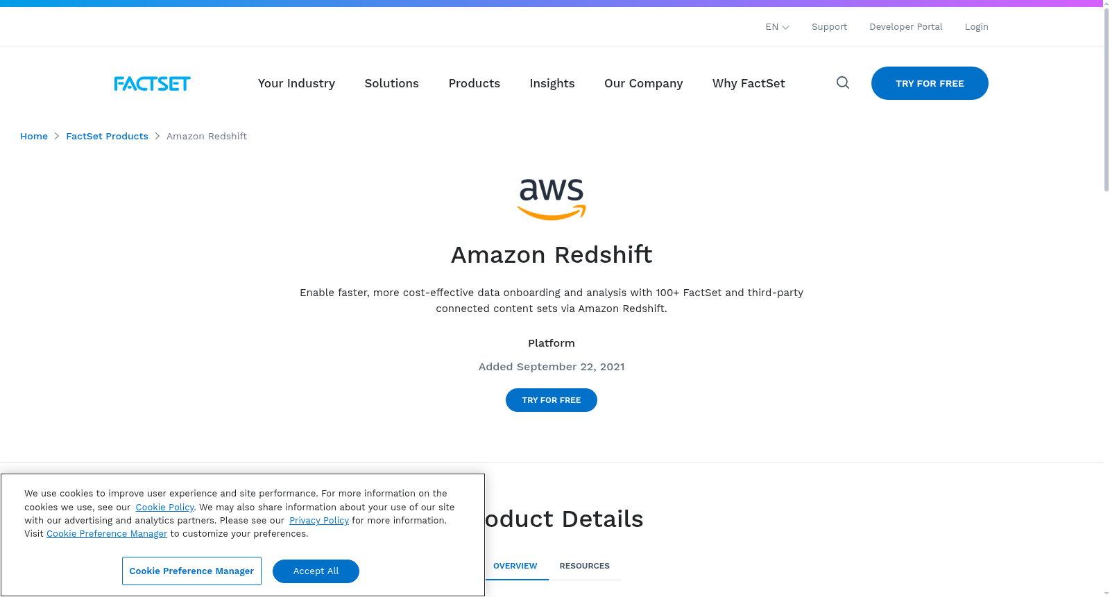 Amazon Redshift 数据集图片