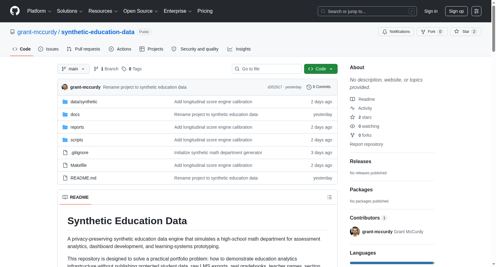 Synthetic Education Data 数据集图片