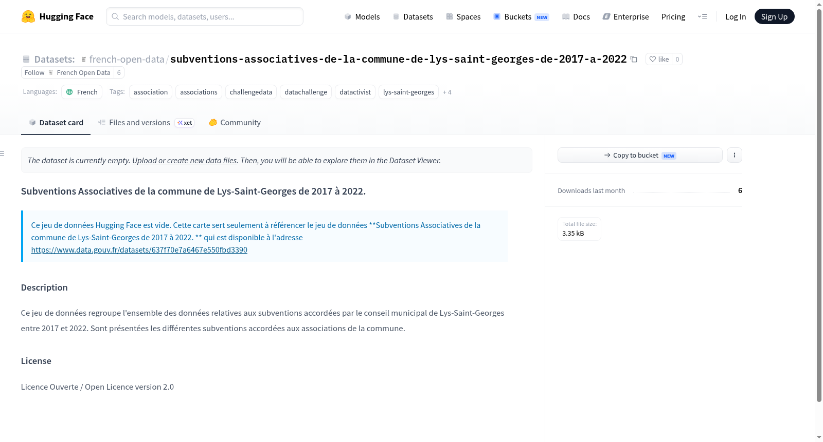 Data-Gouv-FR/subventions-associatives-de-la-commune-de-lys-saint-georges-de-2017-a-2022 数据集图片
