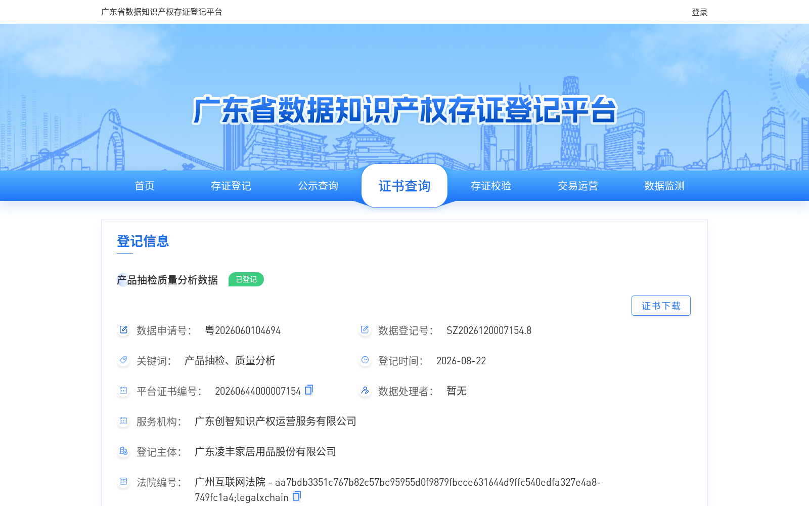 产品抽检质量分析数据 数据集图片