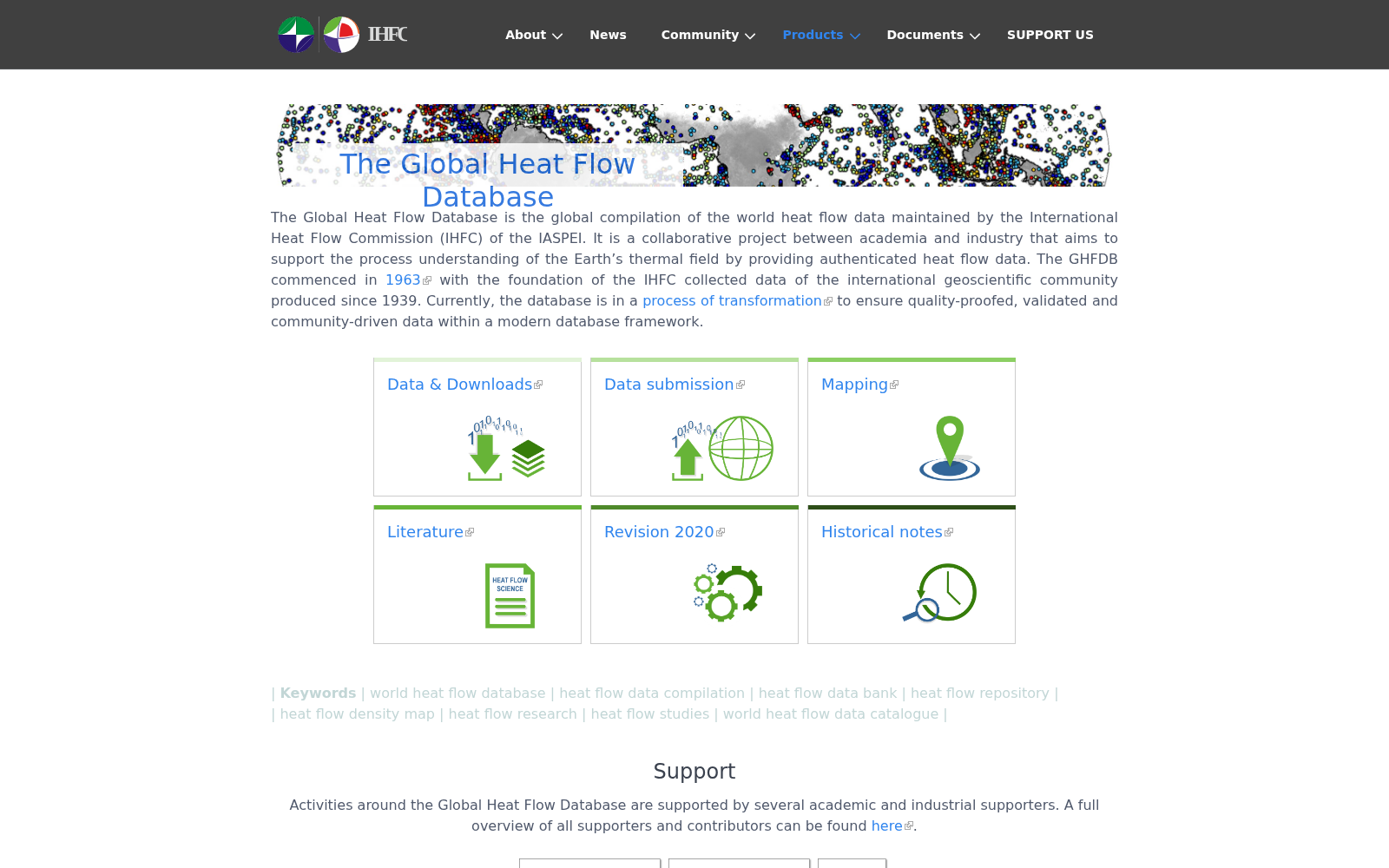 The Global Heat Flow Database of the International Heat Flow Commission 数据集图片