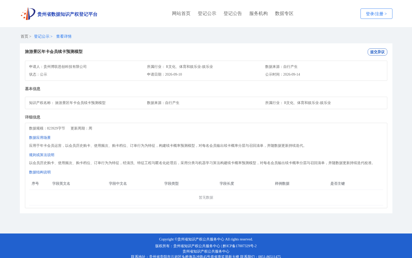 旅游景区年卡会员续卡预测模型 数据集图片