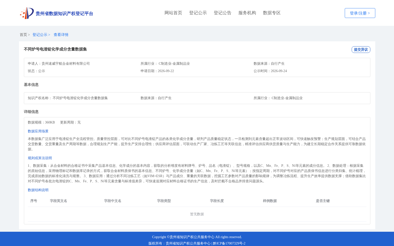 不同炉号电渣锭化学成分含量数据集 数据集图片