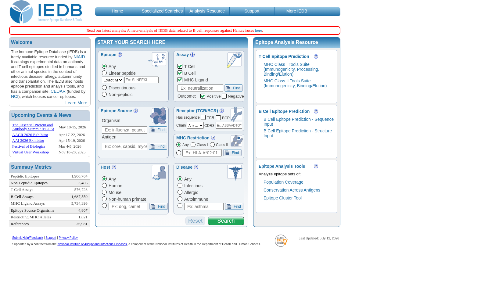 Immune Epitope Database 数据集图片