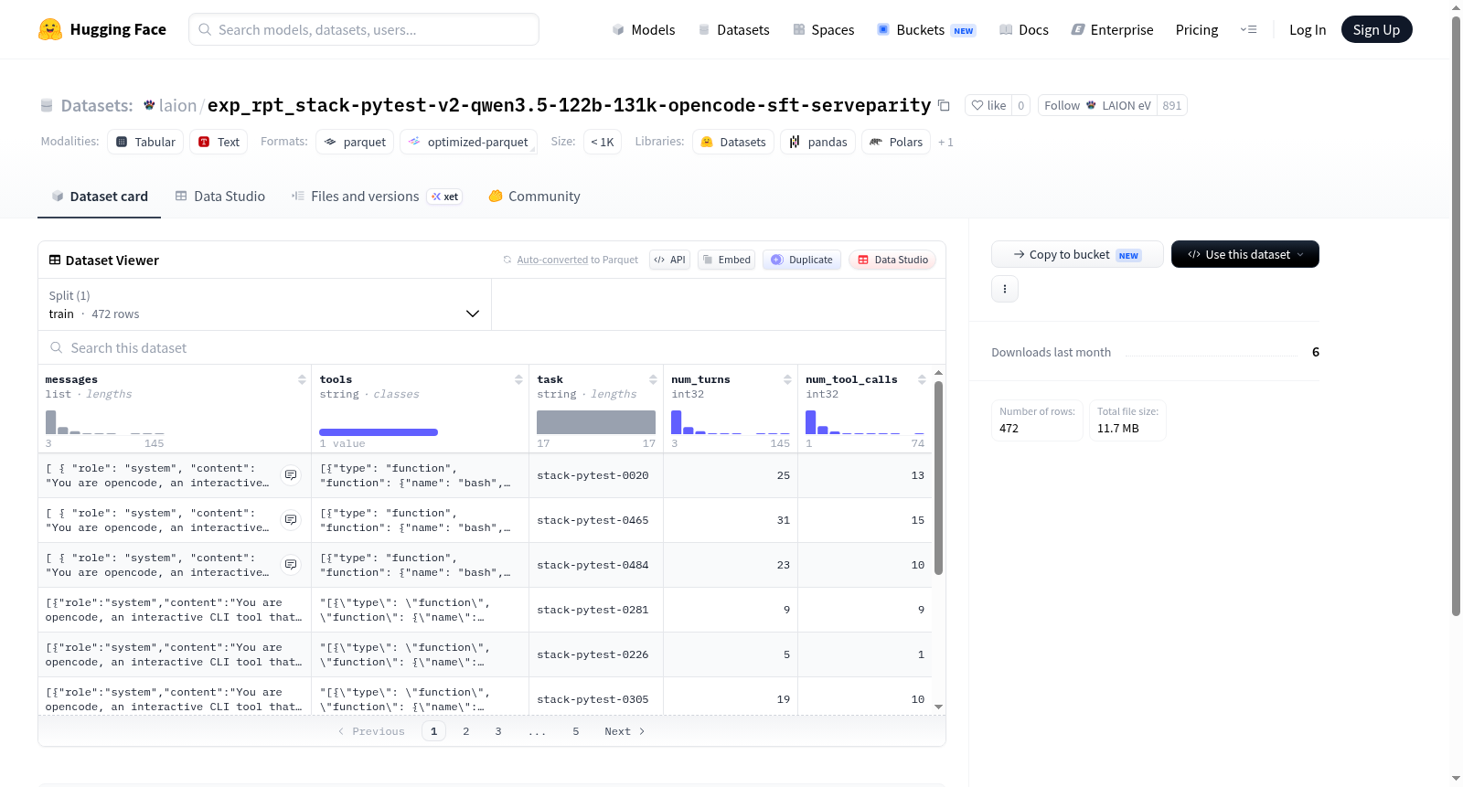 exp_rpt_stack-pytest-v2-qwen3.5-122b-131k-opencode-sft-serveparity 数据集图片