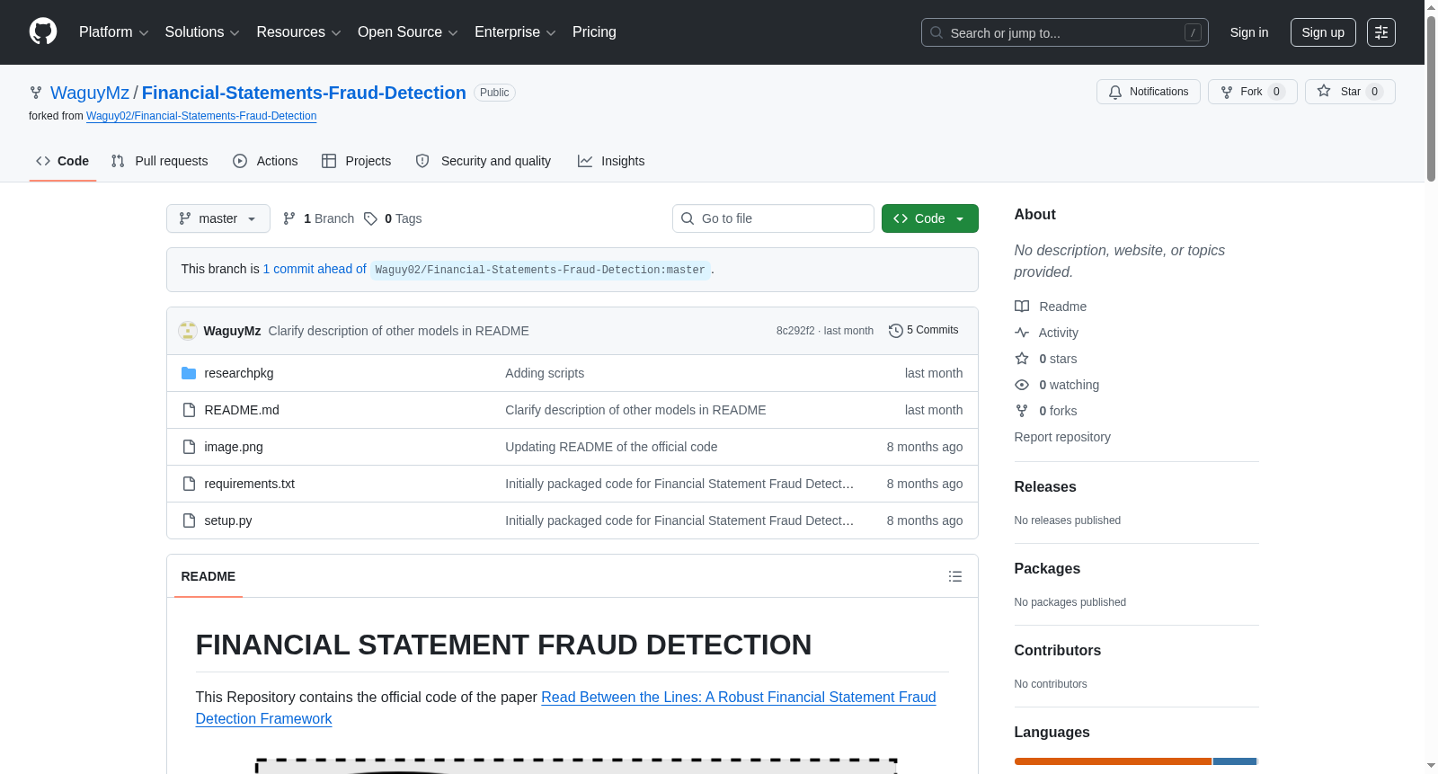 Comprehensive U.S. Company Dataset for Financial Statement Fraud Detection 数据集图片
