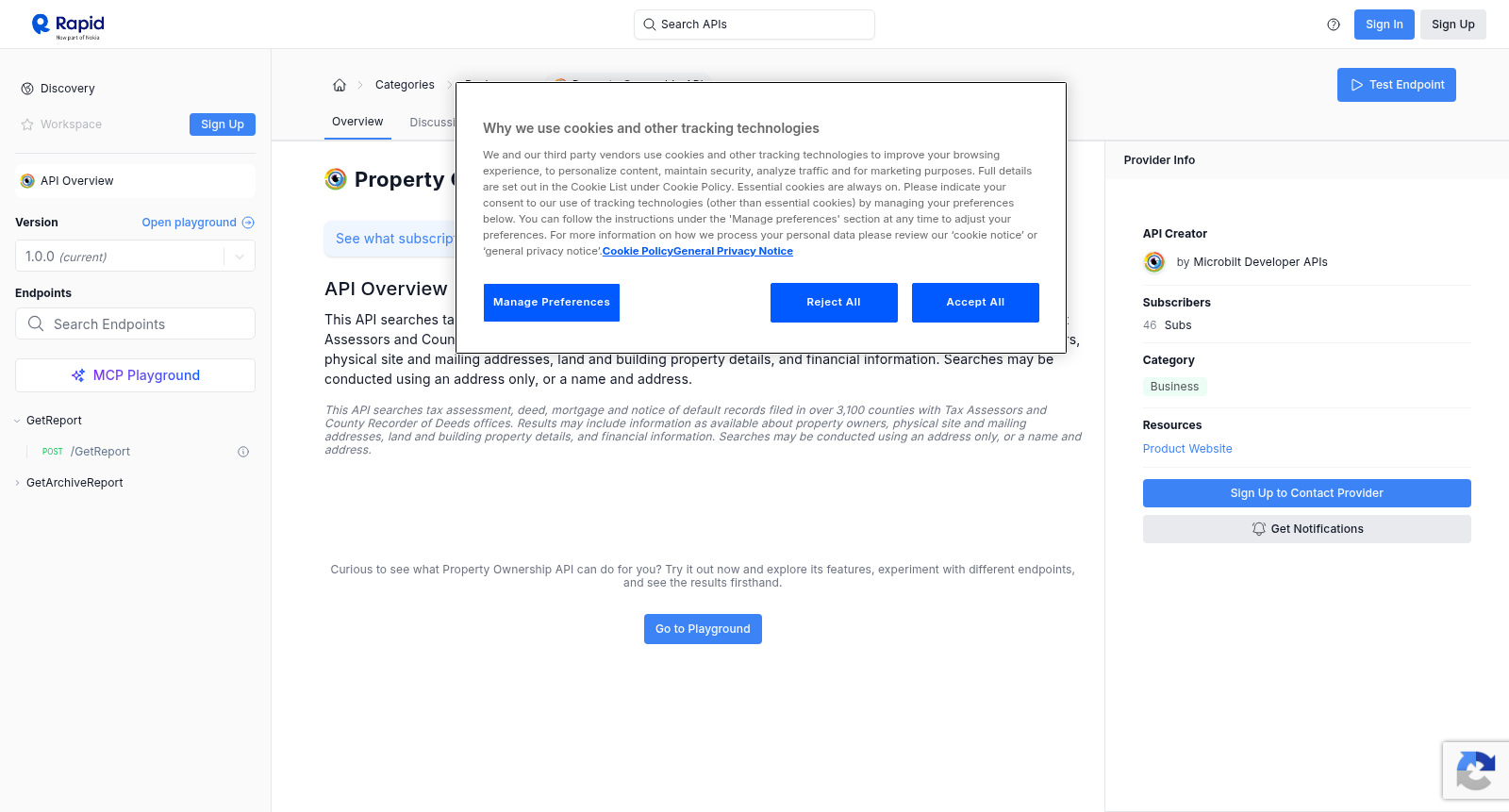 Property Ownership API 数据集图片