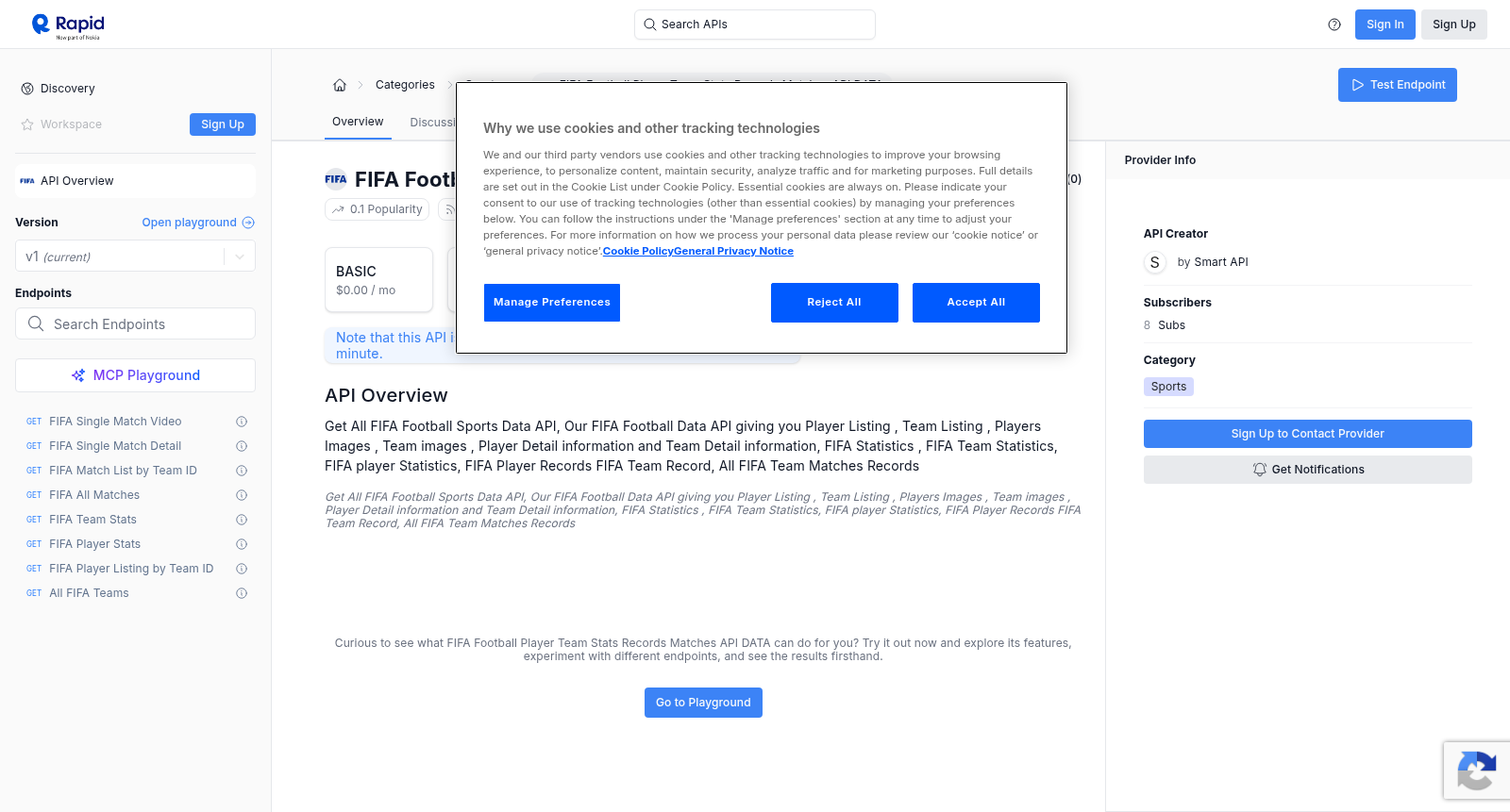 FIFA Football Player Team Stats Records Matches API DATA 数据集图片