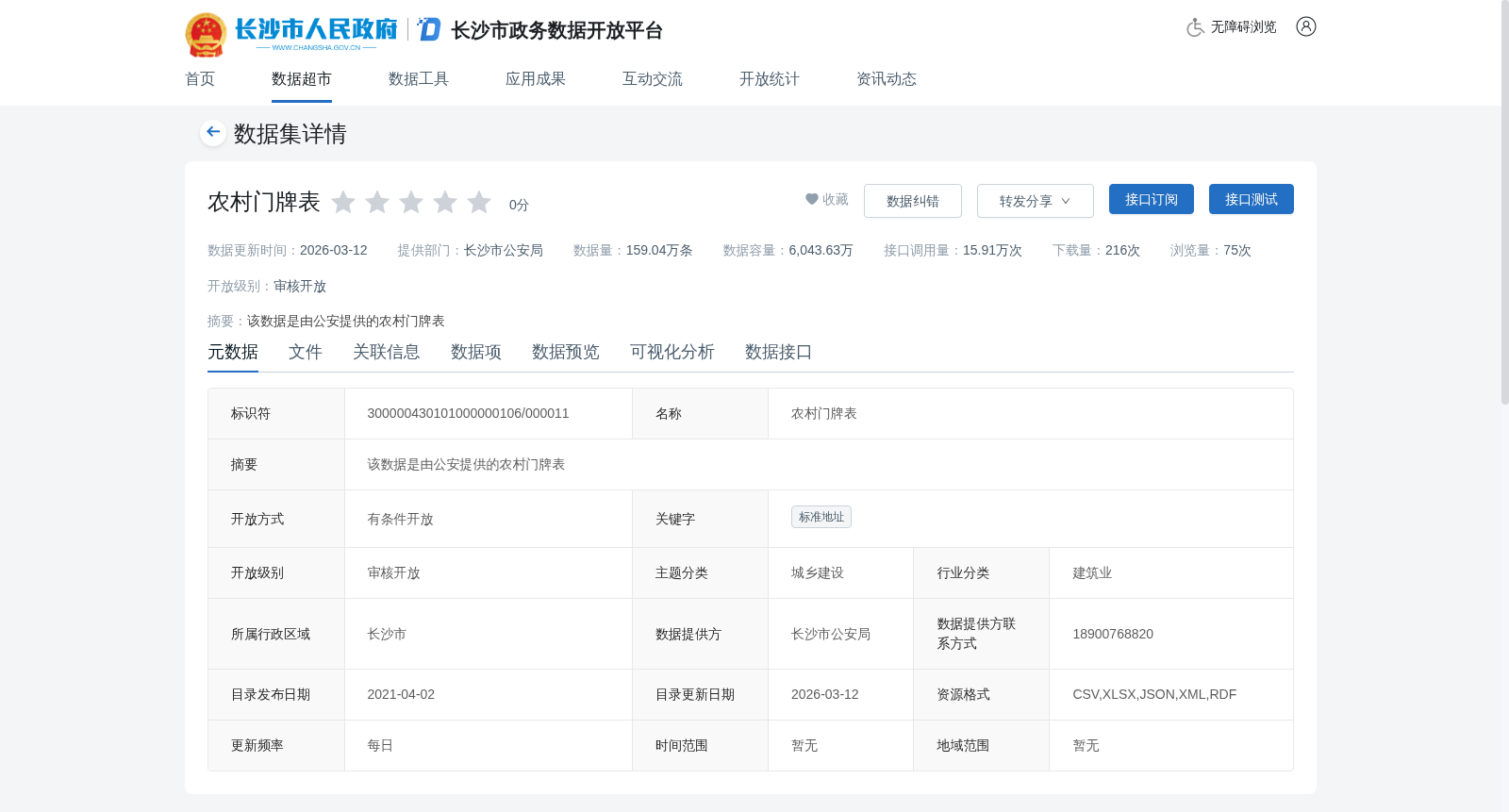 农村门牌表 数据集图片