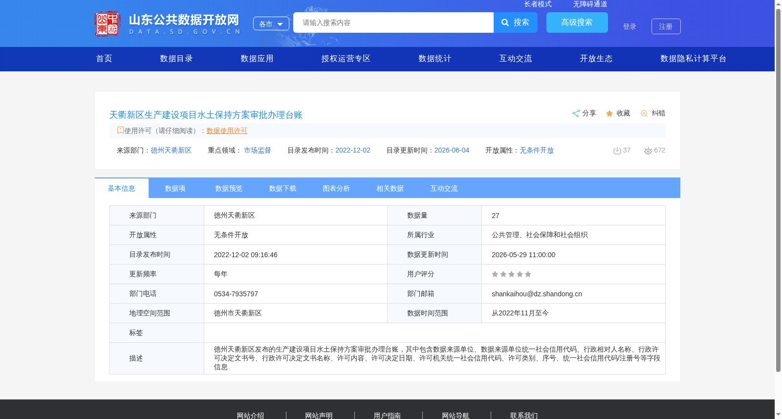 天衢新区生产建设项目水土保持方案审批办理台账 数据集图片