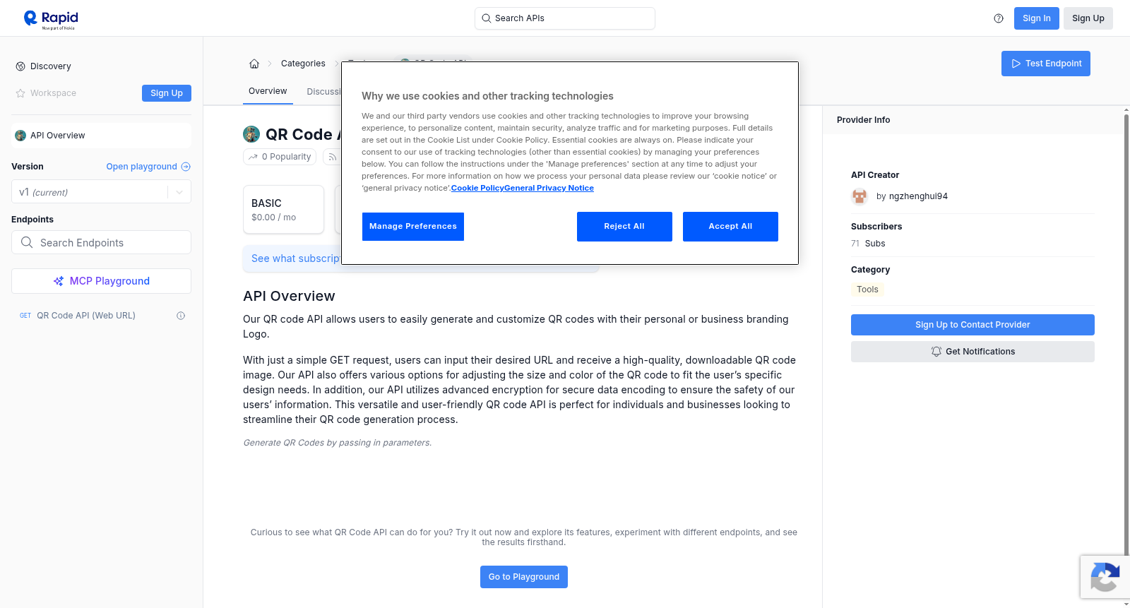 QR Code API 数据集图片