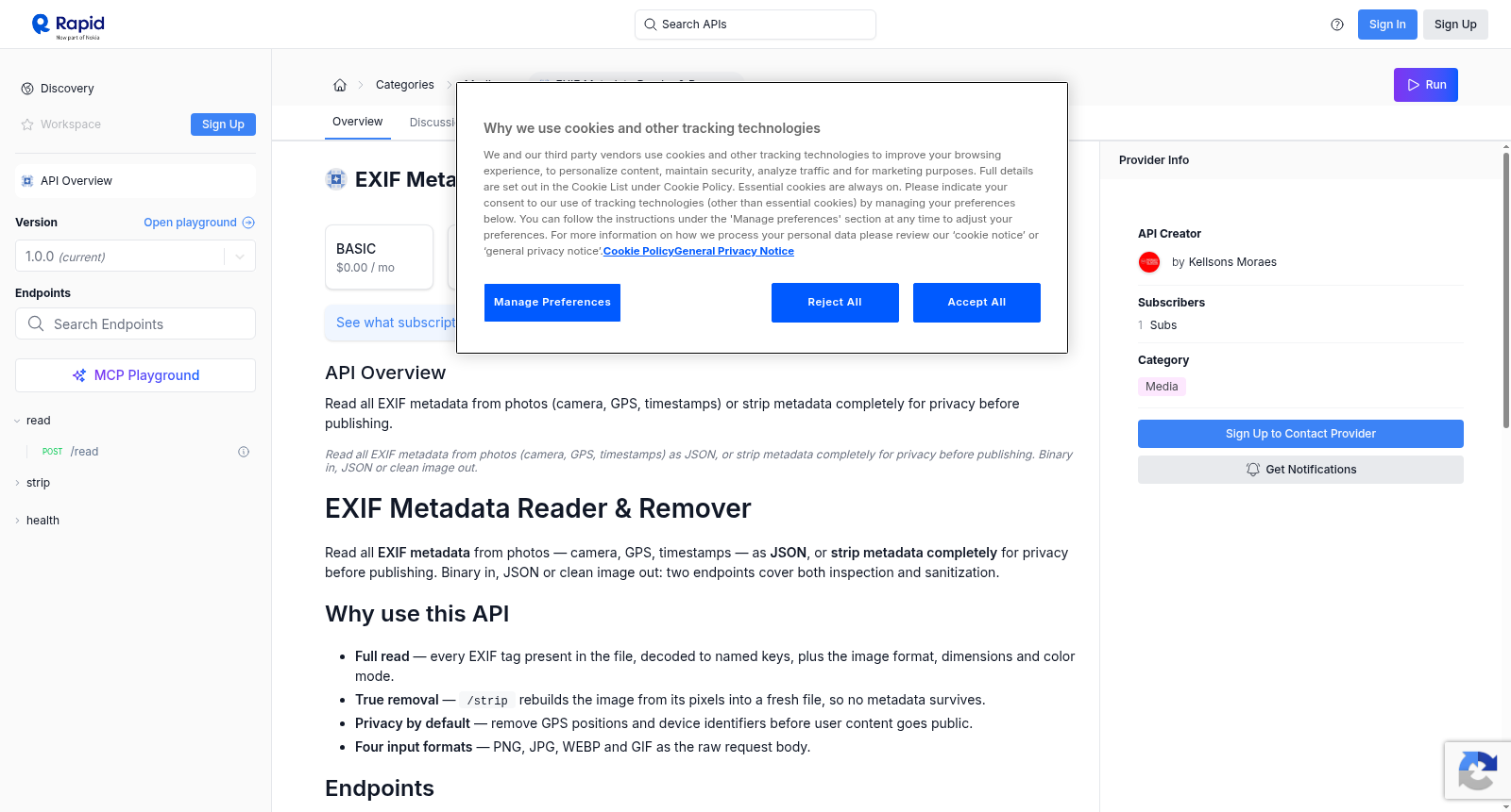 EXIF Metadata Reader & Remover 数据集图片