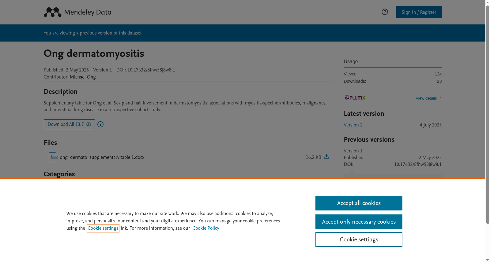 Ong dermatomyositis 数据集图片