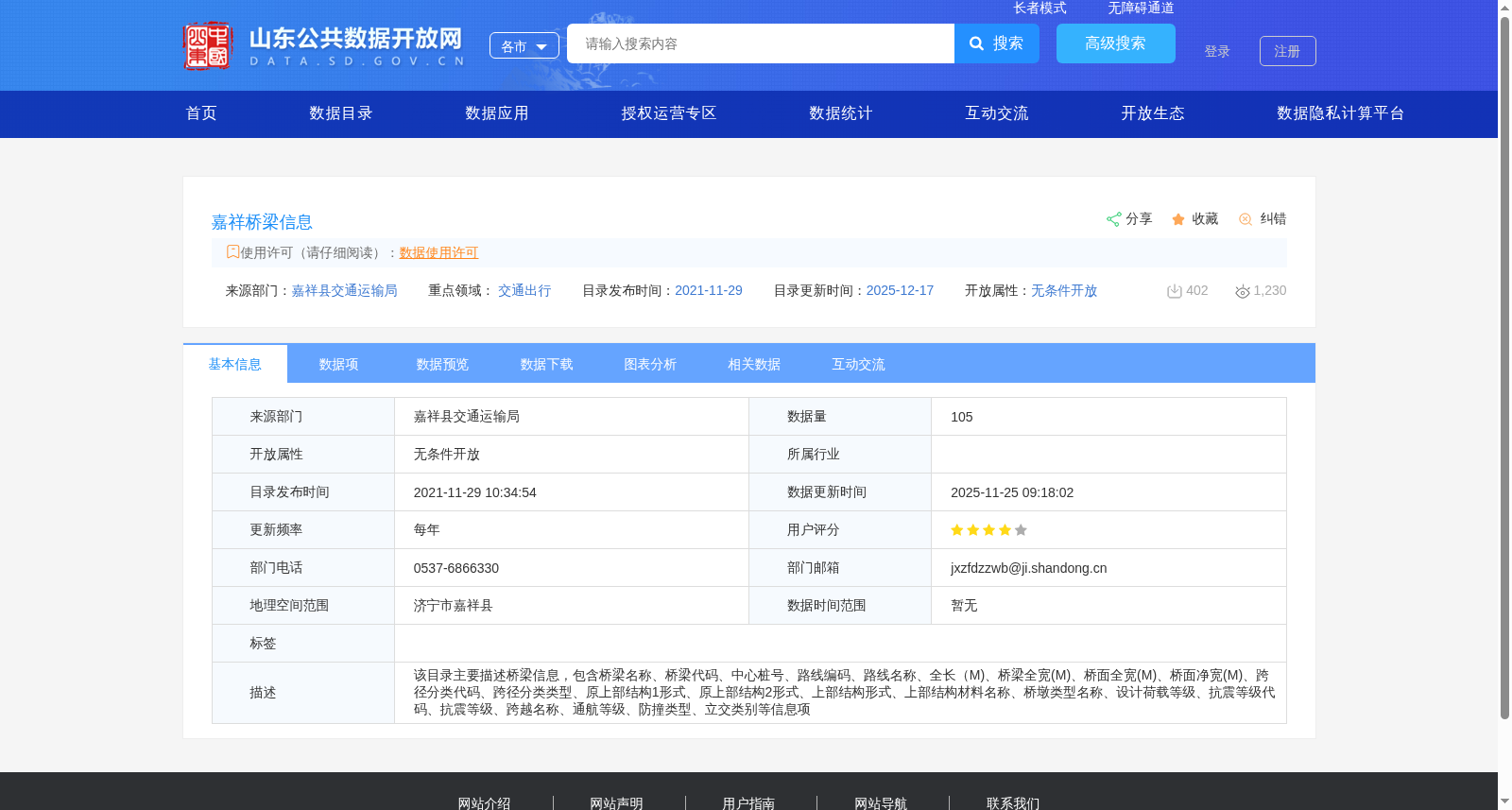 嘉祥桥梁信息 数据集图片