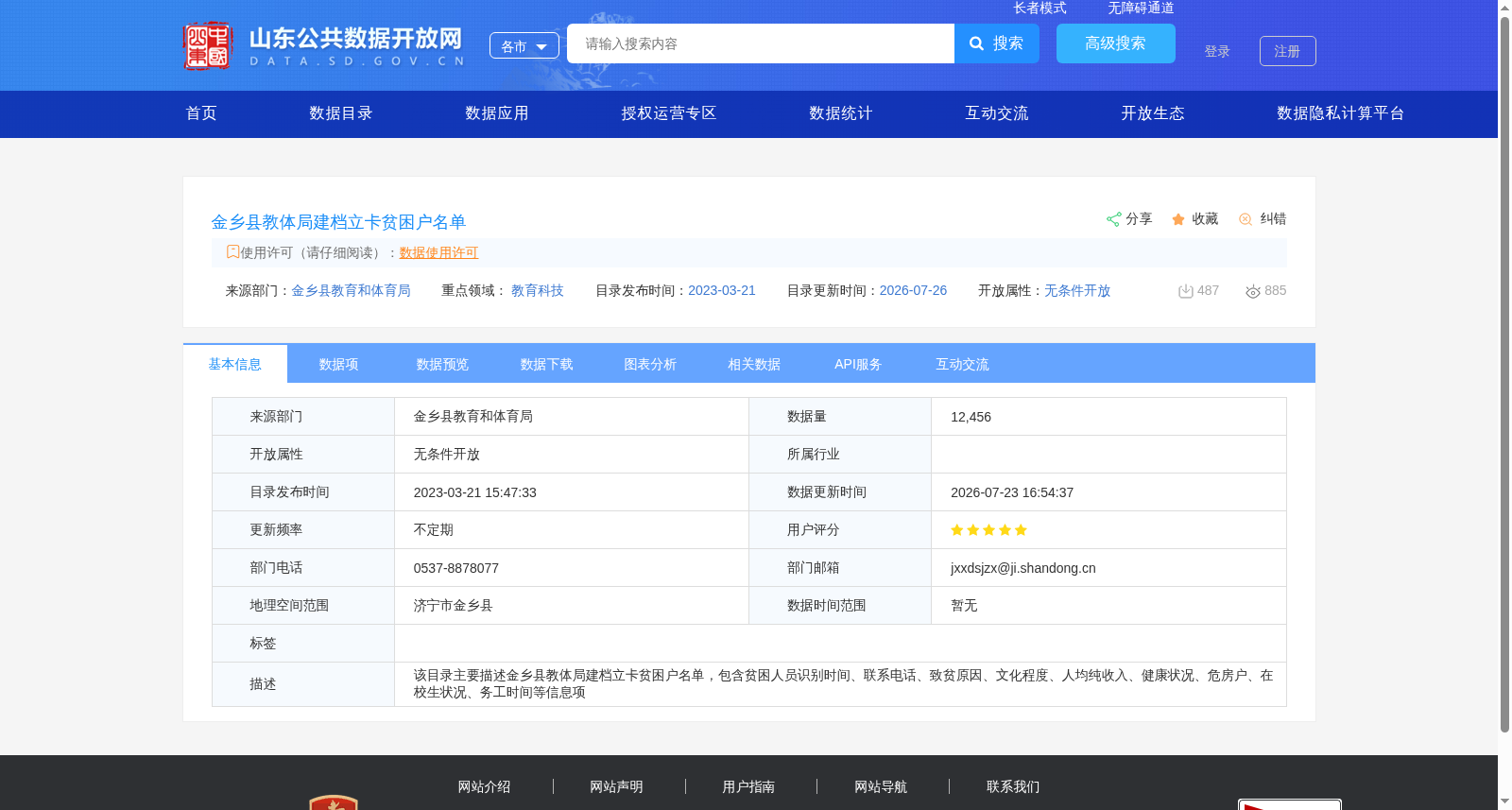 金乡县教体局建档立卡贫困户名单 数据集图片