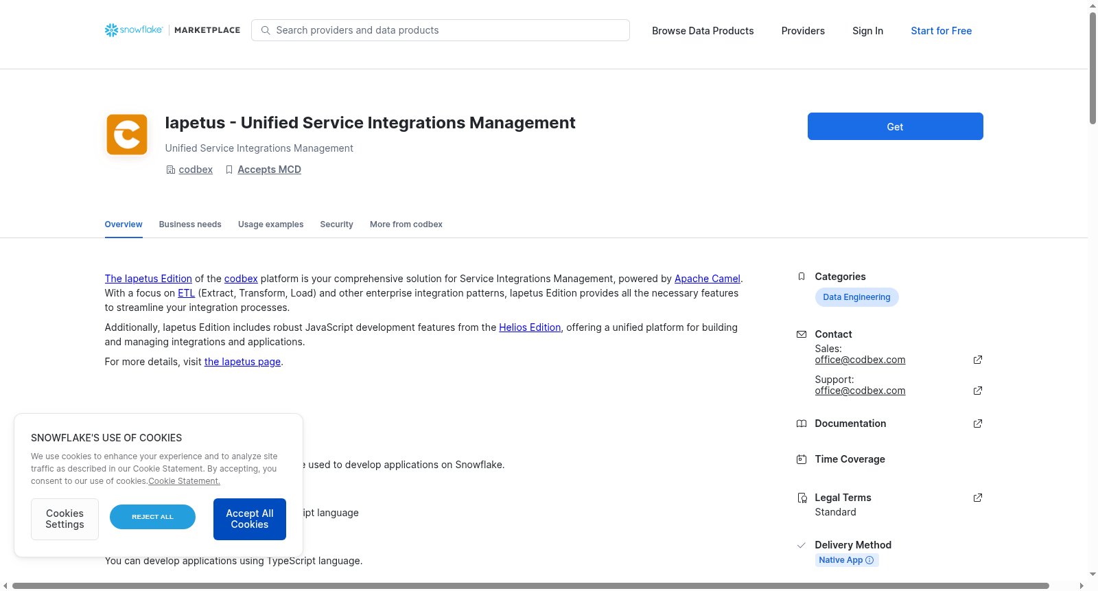 Iapetus - Unified Service Integrations Management 数据集图片