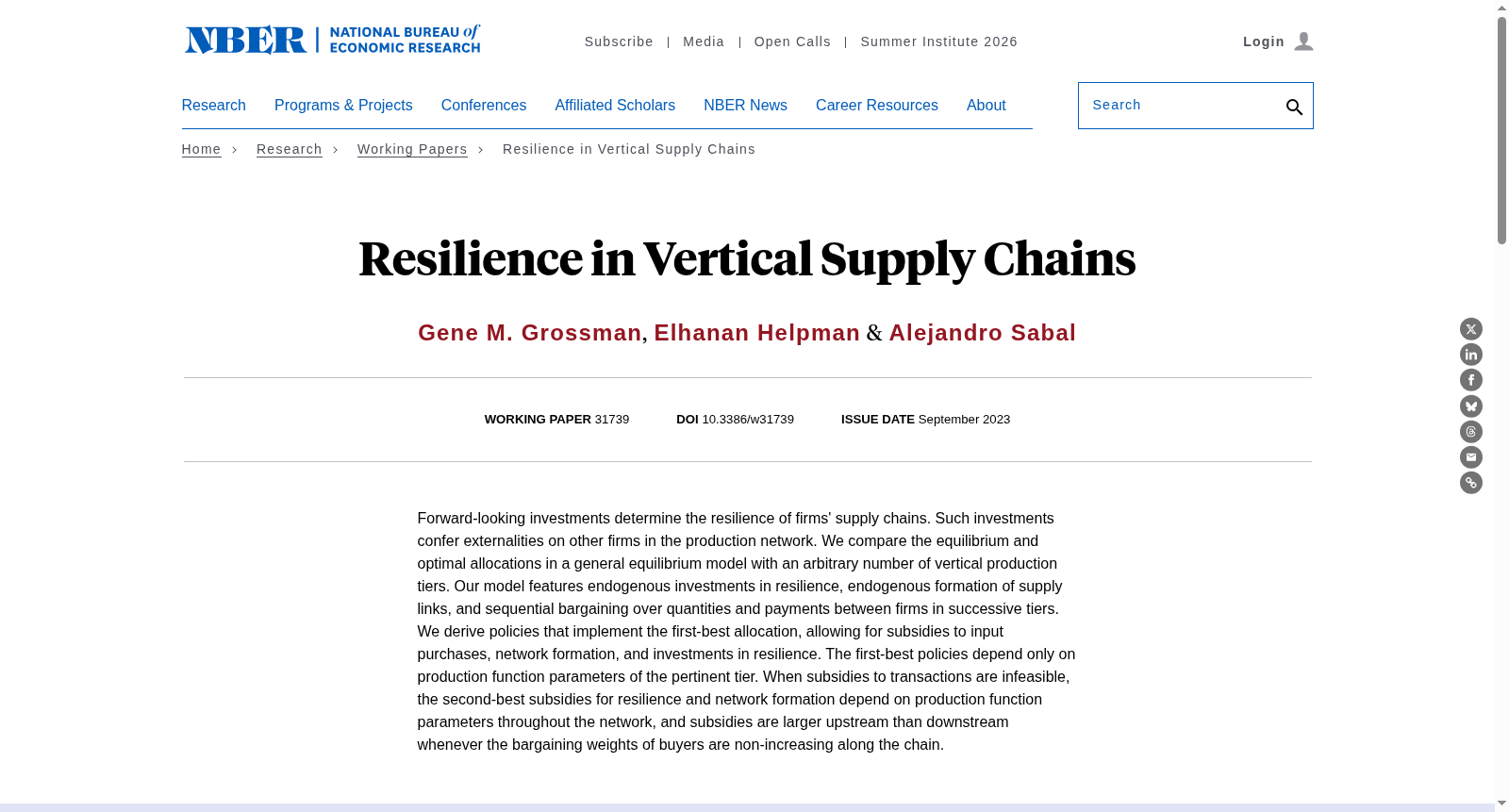 Resilience in Vertical Supply Chains 数据集图片