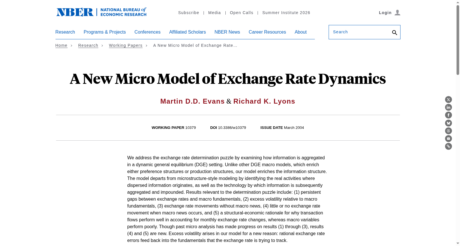 A New Micro Model of Exchange Rate Dynamics 数据集图片