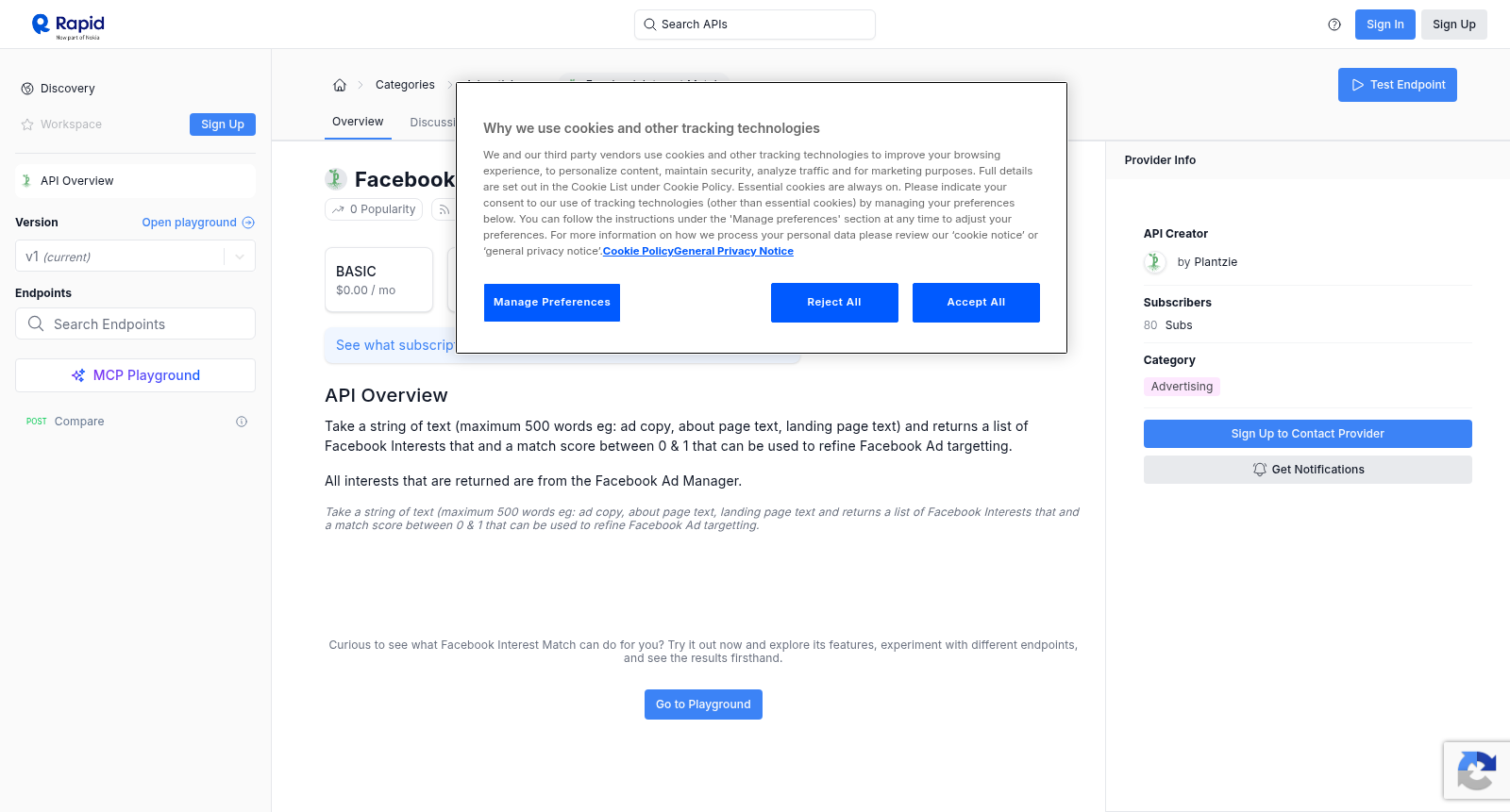 Facebook Interest Match 数据集图片