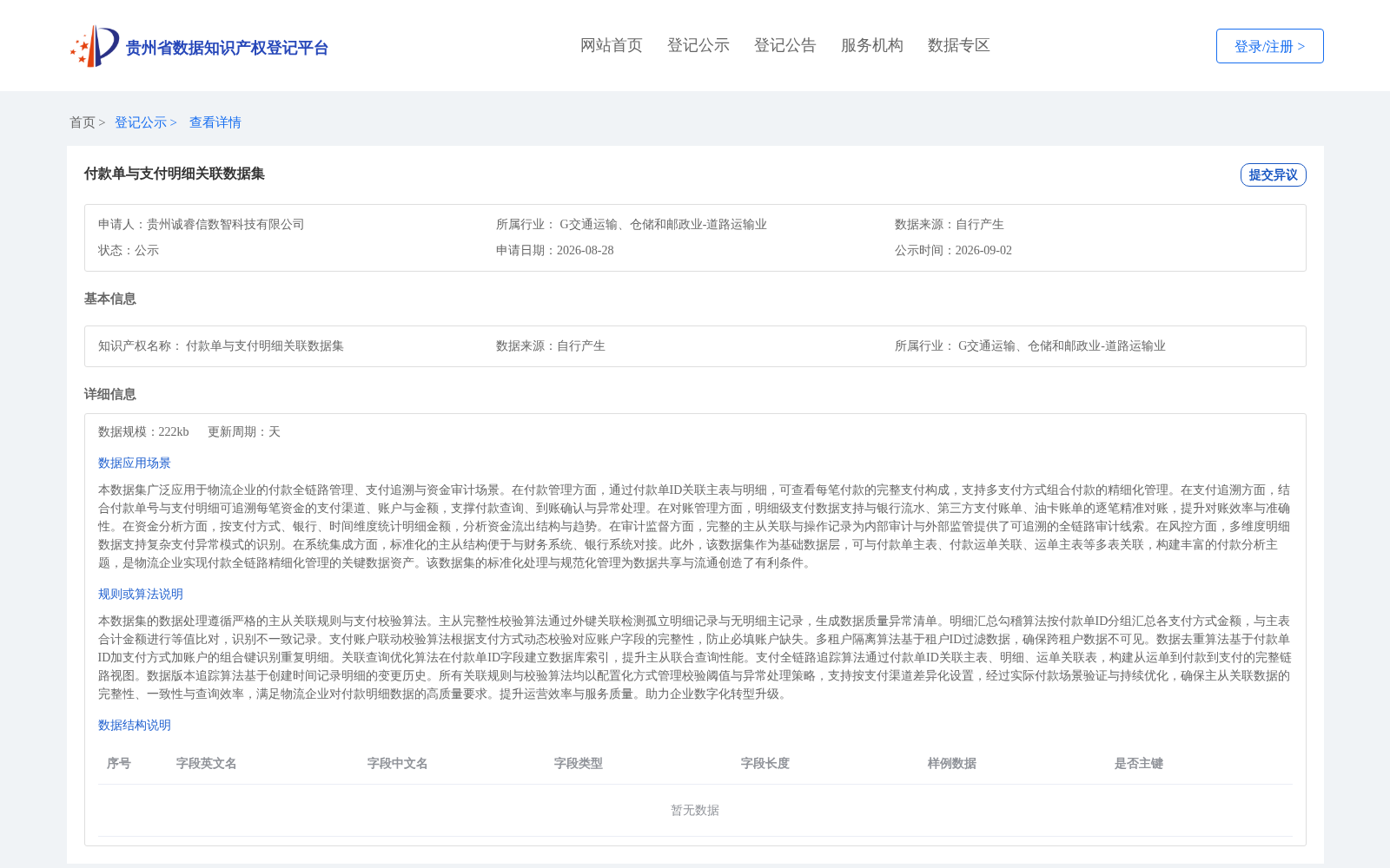 付款单与支付明细关联数据集 数据集图片