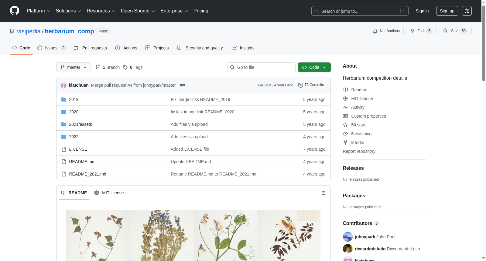 Herbarium Half-Earth dataset 数据集图片