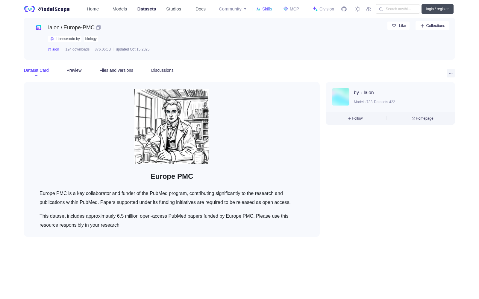 Europe-PMC 数据集图片
