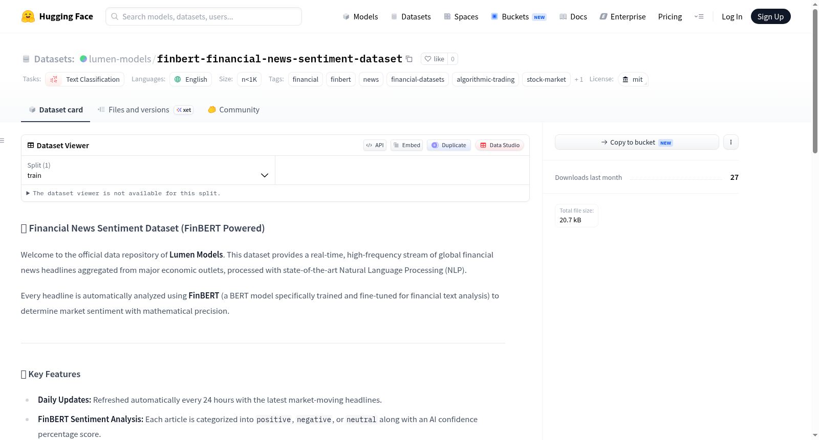finbert-financial-news-sentiment-dataset 数据集图片