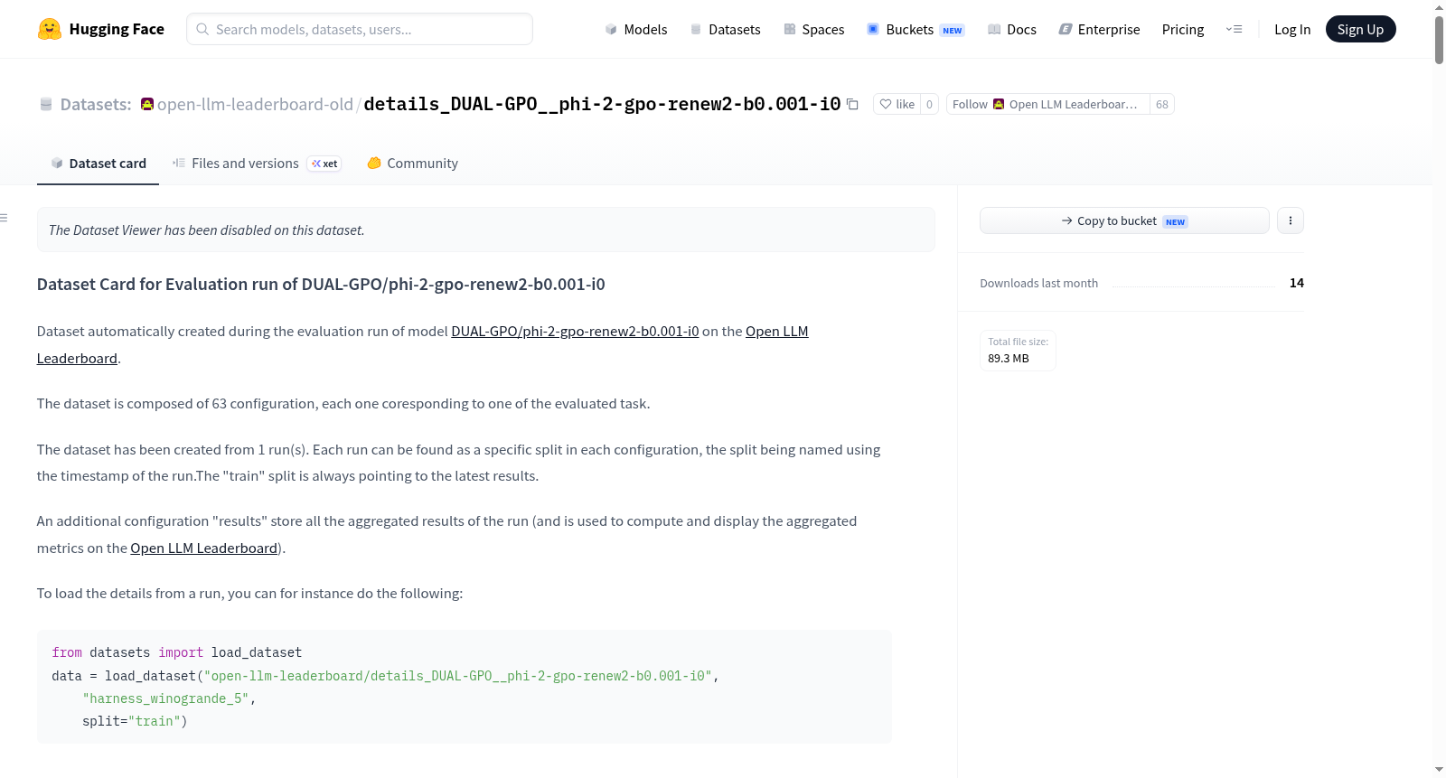 open-llm-leaderboard/details_DUAL-GPO__phi-2-gpo-renew2-b0.001-i0 数据集图片